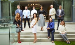 Meet the brokers … Diana, Jason, Guy, Mary, Leena, Shereen, Polina, John, Lee, Constance as seen in Britain’s Most Expensive Houses.