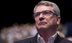 Lynton Crosby at the Conservative party conference in 2015
