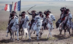 Joaquin Phoenix in Ridley Scott’s Napoleon.