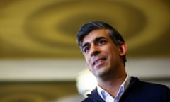 Rishi Sunak during a Q&A event at a Wetherspoons pub in Maltby, near Rotherham.