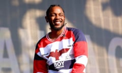 Kendrick Lamar wears Boy London