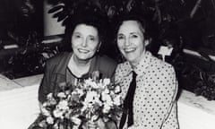 Valerie Eaton Griffith, right, with the actor Patricia Neal, whom she helped to recover from a series of strokes. 
