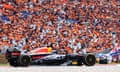 Max Verstappen in front of fans in Austria