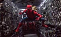 Tom Holland stars as Spider-Man in Columbia Pictures’ SPIDER-MAN™: HOMECOMING.