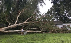 The aftermath of the storm in Lealman. ‘Make no mistake, the storm pummeled this state.’