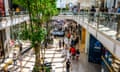 Shoppers in a Melbourne shopping centre