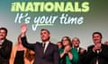 NSW Nationals leader John Barilaro speaks at the party’s campaign launch for the state election.