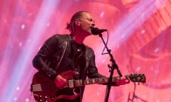 Northside Festival - Day 3<br>AARHUS, DENMARK - JUNE 11: Musician Thom Yorke of Radiohead performs on the stage on Northside Festival on June 11, 2017 in Aarhus, Denmark. (Photo by Yuliya Christensen/Redferns)