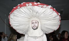 ‘We live in a fungiphobic culture’ … David Fenster in a mushroom costume.