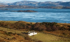 Barnhill on Jura, where George Orwell wrote Nineteen Eighty-Four.