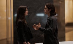 Anne Hathaway and Jared Leto in the limited series “WeCrashed,” premiering globally March 18, 2022 on Apple TV+.