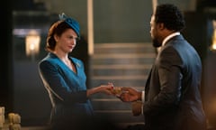 Ruth Wilson and Ariyon Bakare in His Dark Materials.