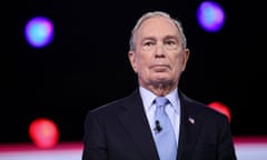 FILES-US-HEALTH-VIRUS-NEWYORK-BLOOMBERG<br>(FILES) In this file photo former Democratic presidential hopeful Former New York Mayor Mike Bloomberg arrives for the tenth Democratic primary debate of the 2020 presidential campaign season co-hosted by CBS News and the Congressional Black Caucus Institute at the Gaillard Center in Charleston, South Carolina, on February 25, 2020. - Billionaire Mike Bloomberg will help build an “army” of coronavirus tracers to help New York -- America’s COVID-19 epicenter -- get up and running again, Governor Andrew Cuomo announced on April 22, 2020. The former mayor of New York City will contribute more than $10 million to the effort, which will involve testing, tracing and then isolating residents with the deadly virus. (Photo by Logan Cyrus / AFP) (Photo by LOGAN CYRUS/AFP via Getty Images)