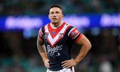 Sonny Bill Williams in action for the Sydney Roosters in October.