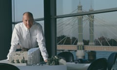 Norman Foster in his office.