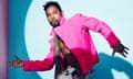 Miguel, new R & B singer, fashion shoot