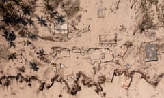 The site where the Ha’atafu beach resort stood on the west coast of Tongatapu, Tonga's main island.