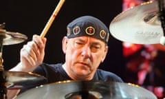 Rush Performs At Mandalay Bay<br>LAS VEGAS - MAY 10: Rush drummer Neil Peart performs at the Mandalay Bay Events Center May 10, 2008 in Las Vegas, Nevada. The rock trio is touring in support of the album, “Snakes &amp; Arrows.” (Photo by Ethan Miller/Getty Images)