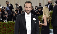 Tom Ford poses for a photograph at the Metropolitan Museum of Art