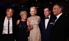 G’Day USA Gala, Inside, Los Angeles, USA - 28 Jan 2017<br>Mandatory Credit: Photo by Rob Latour/Variety/REX/Shutterstock (8137202aa) Keith Urban, Julie Bishop, Nicole Kidman, John Travolta and David Panton G’Day USA Gala, Inside, Los Angeles, USA - 28 Jan 2017