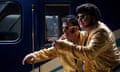 Hundreds of fans have descended on Sydney's Central station to board the Elvis Express train to Parkes for the annual festival celebrating the king of rock'n'roll