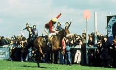 Red Rum ridden by Tommy Stack wins the Grand National.