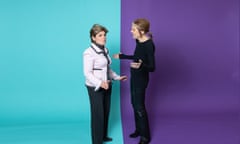 US women’s rights attorney Gloria Allred (left) and feminist writer and activist Gloria Steinem