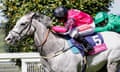 Hayley Turner pushes out Early Morning to win the Dubai Duty Free Shergar Cup Mile Race at Ascot