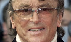 EVANS<br>**FILE** American producer Robert Evans is shown in Deauville, western France, in this Sept. 5, 2002, file photo. The sixth wife of Evans, former Versace model Leslie Ann Woodward, has filed for divorce from the 73-year-old Hollywood veteran. Woodward, 34, married Evans in November, but the two have been separated since June. (AP Photo/Franck Prevel, file)