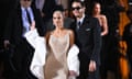 The 2022 Met Gala Celebrating "In America: An Anthology of Fashion" - Street Sightings<br>NEW YORK, NEW YORK - MAY 02: Kim Kardashian and Pete Davidson arrive to the 2022 Met Gala Celebrating "In America: An Anthology of Fashion" at Metropolitan Museum of Art on May 02, 2022 in New York City. (Photo by James Devaney/GC Images)