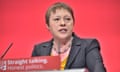 Maria Eagle at the Labour conference. She told the BBC: ‘I don’t think that a potential prime minister answering a question like that in the way he did is helpful.’ 