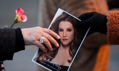 Lisa Marie Presley was buried at a 22 January funeral at Graceland in Tennessee.