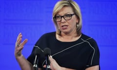 Australian of the Year Rosie Batty at the National Press Club in Canberra, 3 June 2015.