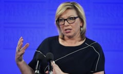 Australian of the Year Rosie Batty at the National Press Club in Canberra, Wednesday, June 3, 2015. (AAP Image/Mick Tsikas) NO ARCHIVING