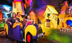 Riding through “chocolate wonderland” at Cadbury World, Birmingham