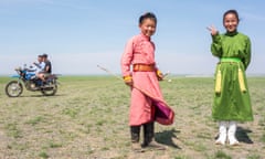 Nadaam festival, Mongolia, by Robert Michael Poole