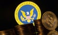 The SEC alleges Coinbase skirted SEC rules by letting users trade crypto tokens that were actually unregistered securities.