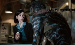 THE SHAPE OF WATER (2017)<br>SALLY HAWKINS & DOUG JONES
Character(s): Elisa Esposito, Amphibian Man
Film 'THE SHAPE OF WATER' (2017)
Directed By GUILLERMO DEL TORO
31 August 2017
SAV84973
Allstar Picture Library/FOX SEARCHLIGHT PICTURES
**WARNING**
This Photograph is for editorial use only and is the copyright of FOX SEARCHLIGHT PICTURES
 and/or the Photographer assigned by the Film or Production Company & can only be reproduced by publications in conjunction with the promotion of the above Film.
A Mandatory Credit To FOX SEARCHLIGHT PICTURES is required.
The Photographer should also be credited when known.
No commercial use can be granted without written authority from the Film Company. 1111z@yx 
abcde 8 12