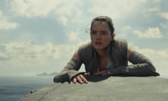 Rey (Daisy Ridley) in Star Wars: The Last Jedi