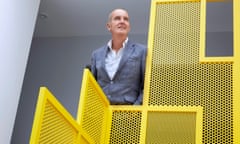 Kevin McCloud at a property in Haringey, London, that appeared on Grand Designs in July