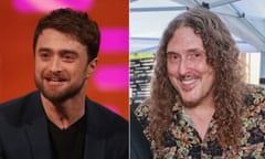 Daniel Radcliffe and Weird Al Yankovic.