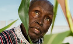 Ngũgĩ wa Thiong'o at his home in California. Photograph: Michael Tyrone Delaney/The Guardian