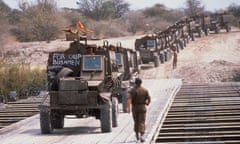 South African Military Army withdrawal from Angola - 1988<br>Mandatory Credit: Photo by Sipa/REX/Shutterstock (149616b) South African Military Army withdrawal from Angola South African Military Army withdrawal from Angola - 1988