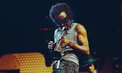 Miles Davis at the Montreux jazz festival in 1973