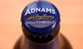 A bottle top of Adnams beer