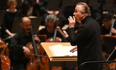 Doesn’t offer easy solutions … the Hallé Orchestra conducted by Mark Elder, February 2020.