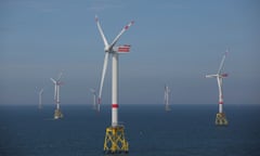 RWE’s wind turbines in the North Sea.