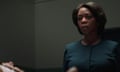 Alfre Woodard plays Bernardine, a prison warden struggling with the morality of the death sentence, in Clemency.