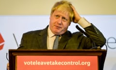 Boris Johnson MP, former Mayor of London and leading Vote Leave campaigner, speaks at Armada House in Bristol