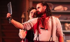 Antoinette Halloran and Ben Mingay in Sweeney Todd